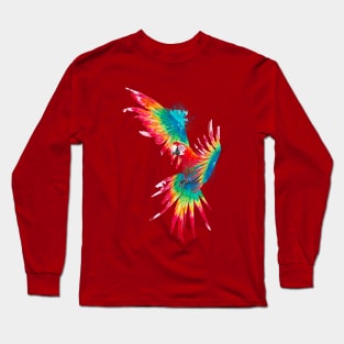 Scarlet Macaw Long Sleeve T-Shirt